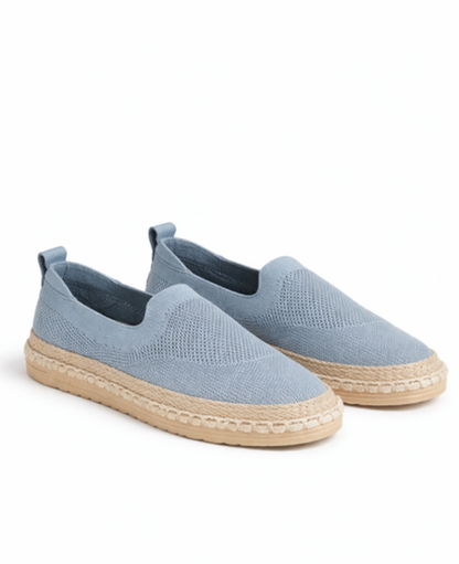 Espadrilles femme – style épuré et confort sans lacets | Slip-on en maille