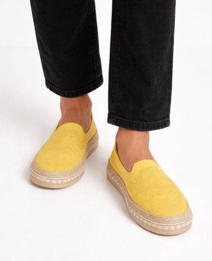 Espadrilles femme – style épuré et confort sans lacets | Slip-on en maille