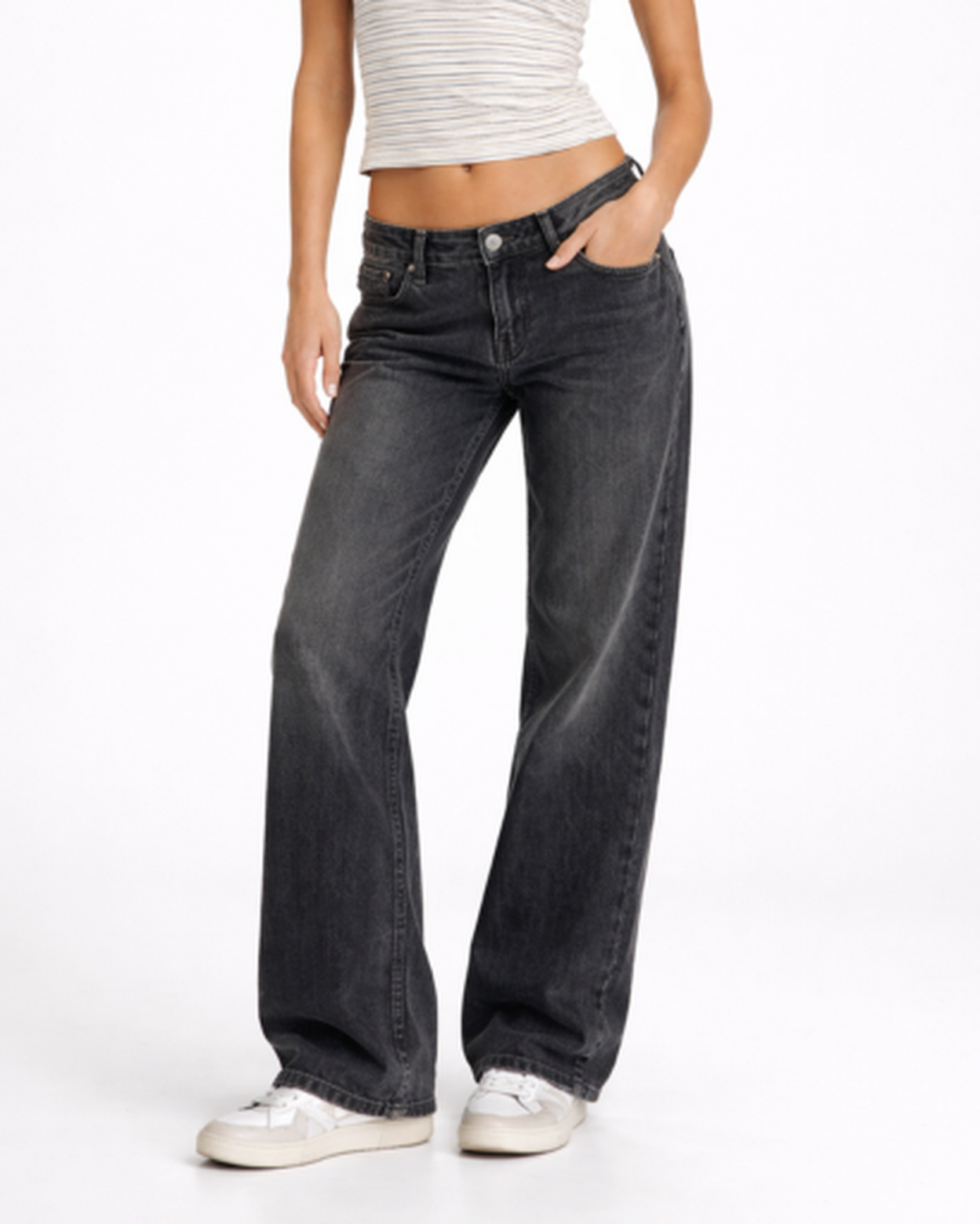 Jean Wide Leg Femme Taille Basse – Coupe Décontractée & Style Vintage Chic | Casual & Week-End