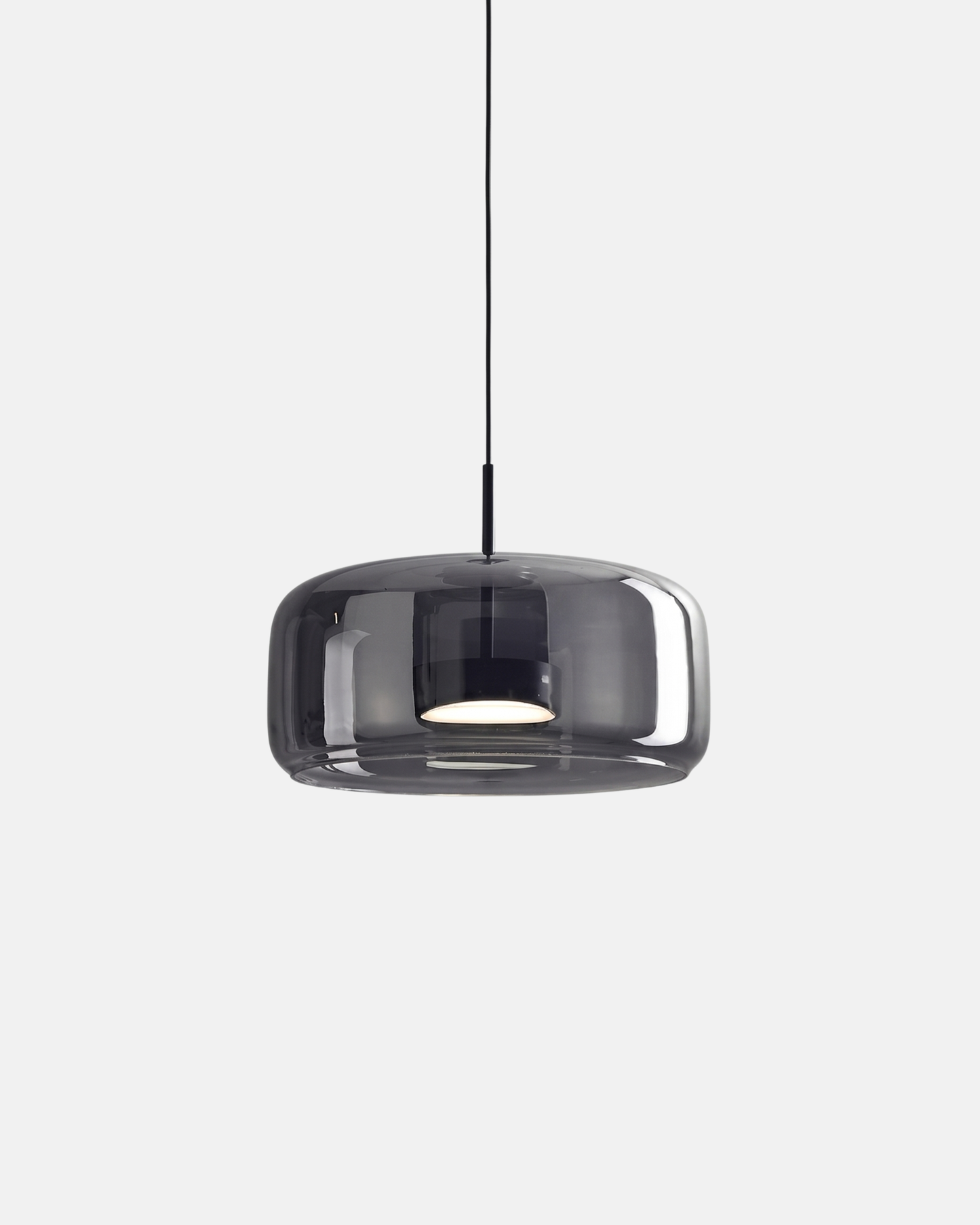 Suspension ZONID Gris fumé 33cm
