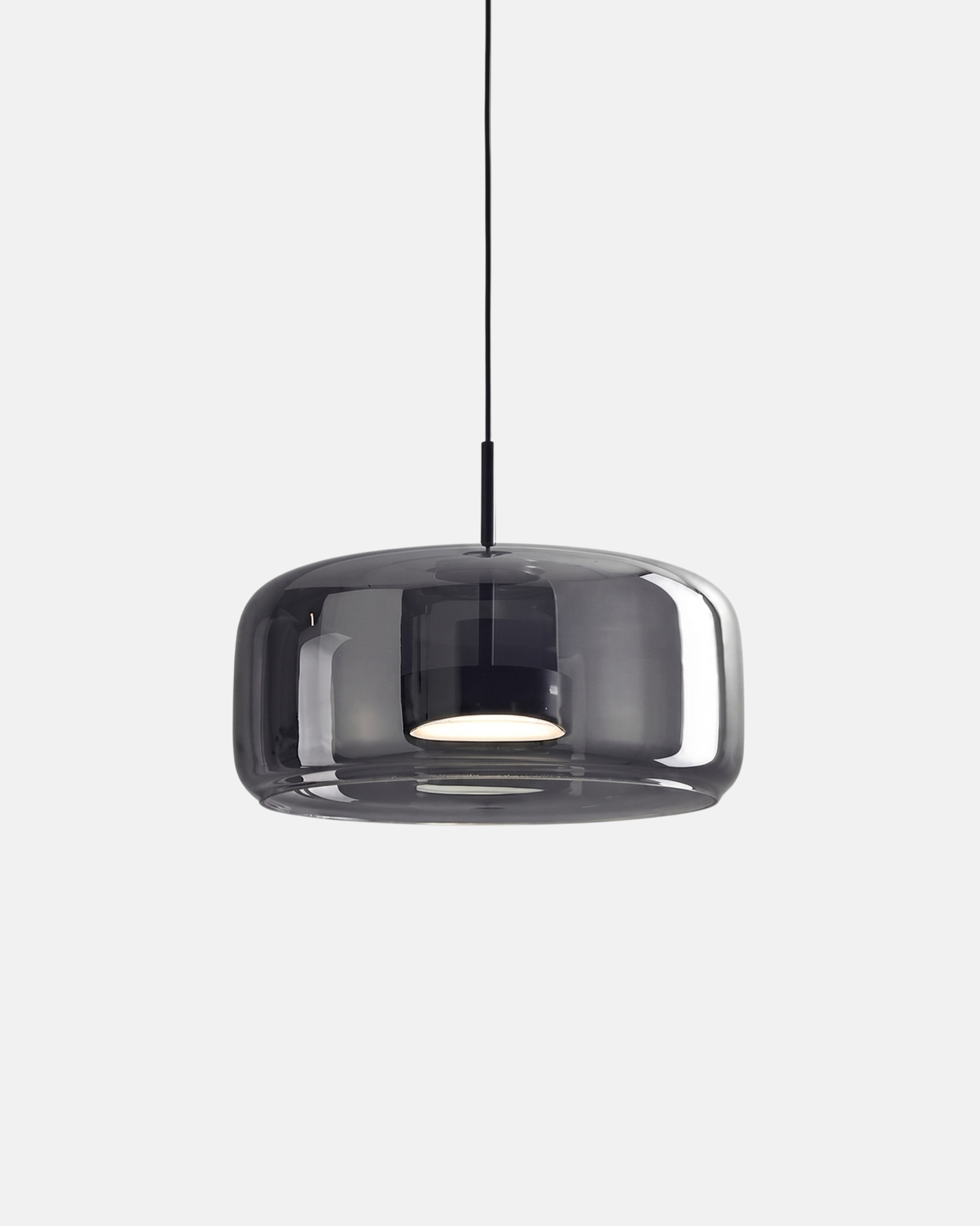 Suspension ZONID Gris fumé 38cm