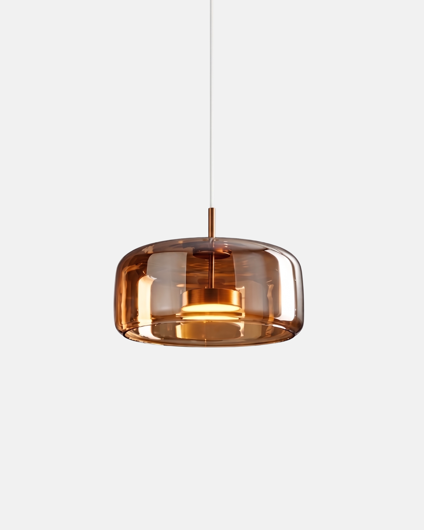 Suspension ZONID Ambré 33cm