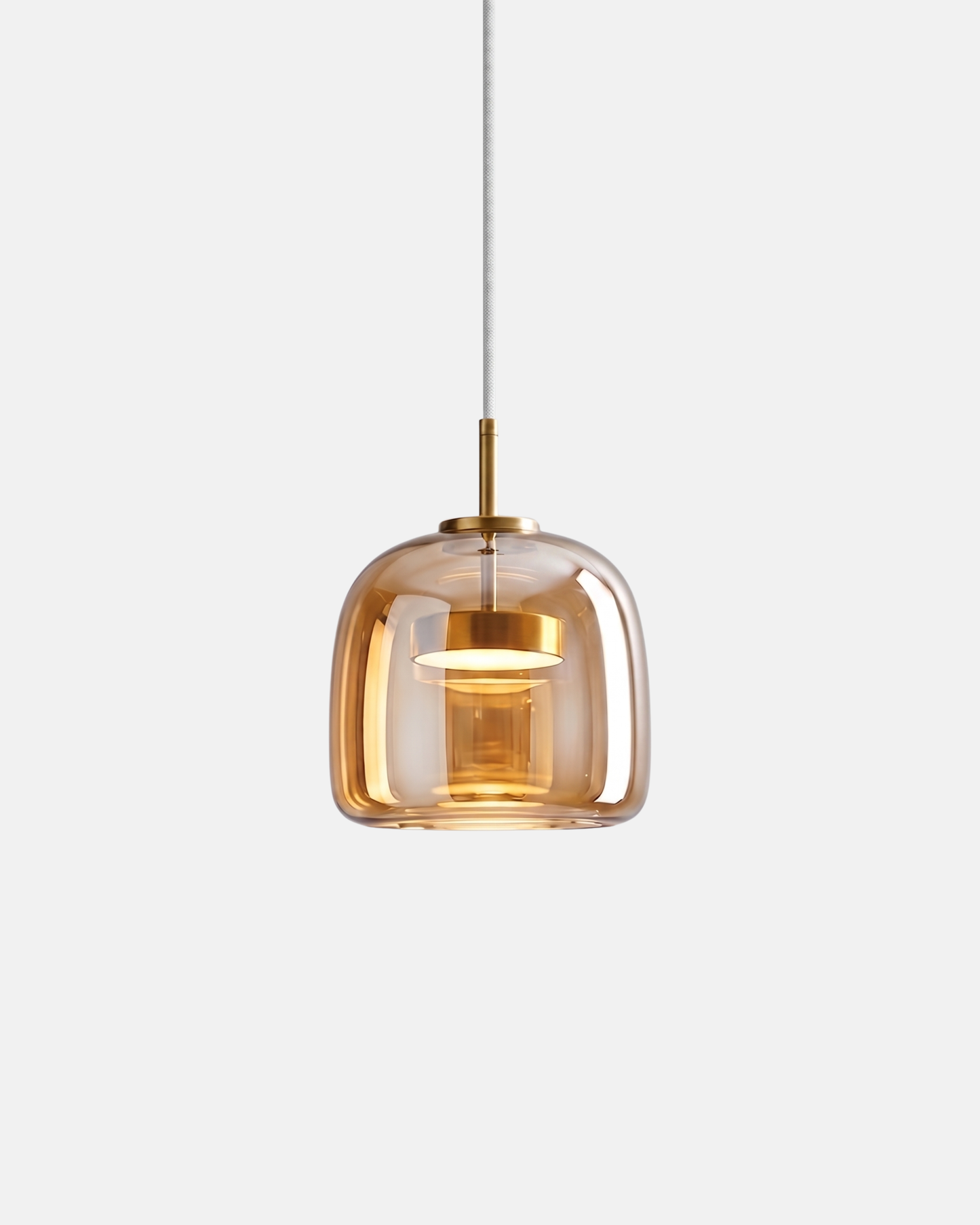 Suspension ZONID Ambré 26cm