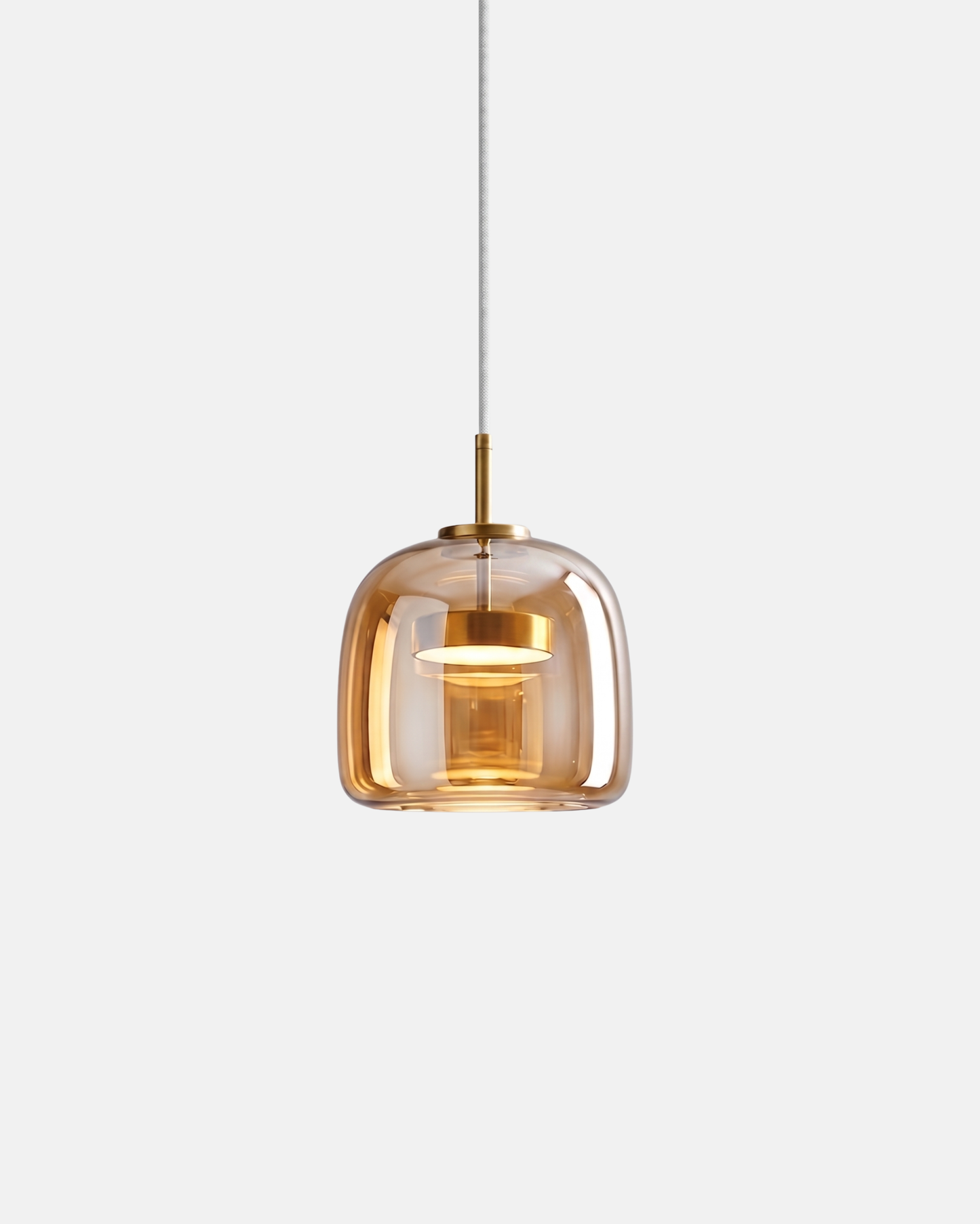 Suspension ZONID Ambré 23cm