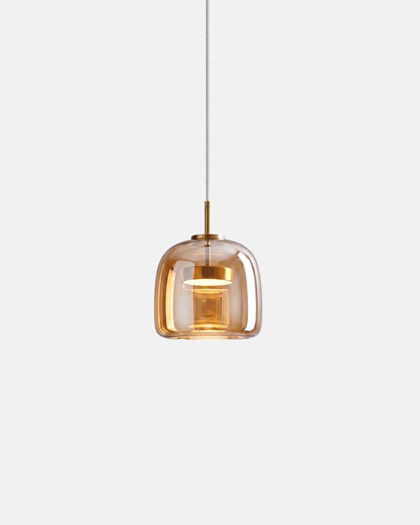 Suspension ZONID Ambré 16cm