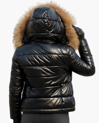 Veste Hiver Femme Capuche Fausse Fourrure – Chaleur & Élégance | Style Chic Hiver