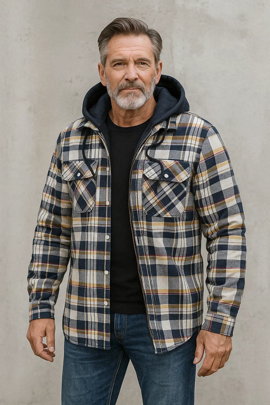 Veste en mélange de laine homme, coloris Gris