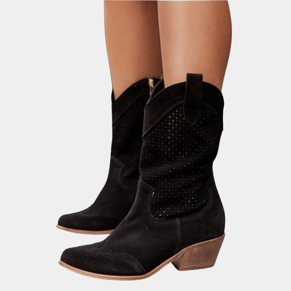 Ballerines femme cuir noir, confort bureau