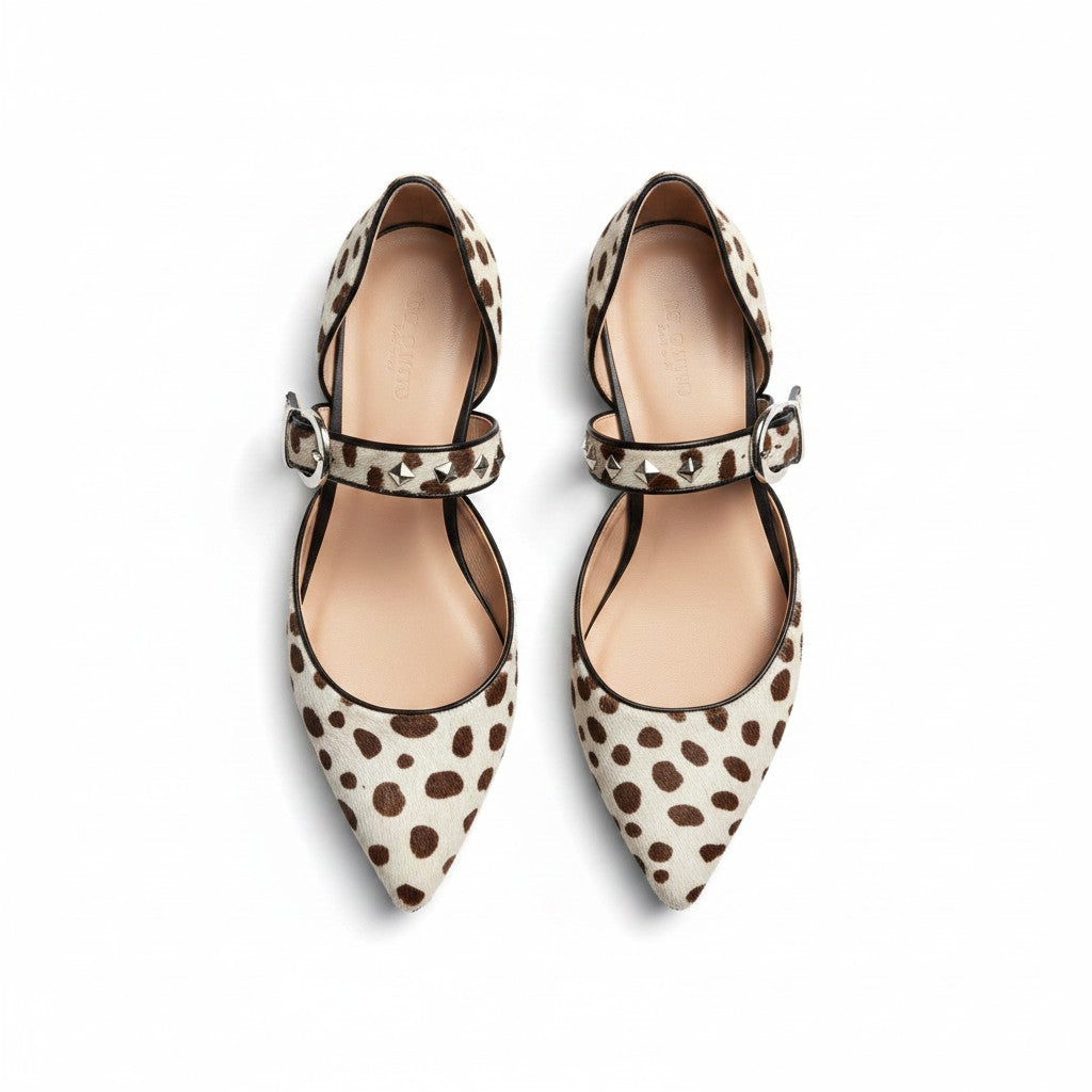 Ballerines Mary Jane femme, bride ajustable