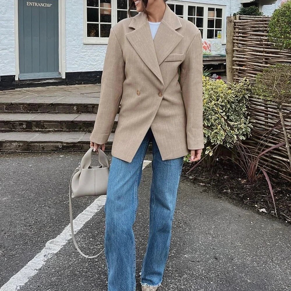 Blazer femme élégant, vue de dos