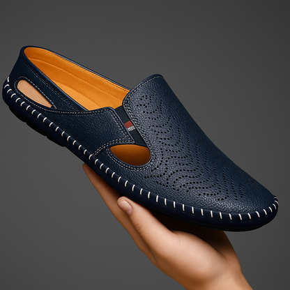 Chaussures homme coupe casual, coloris marine