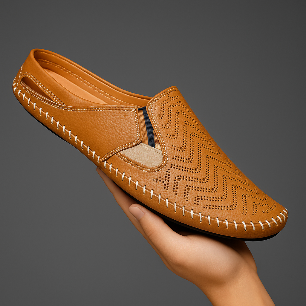 Chaussures homme coupe casual, coloris marron