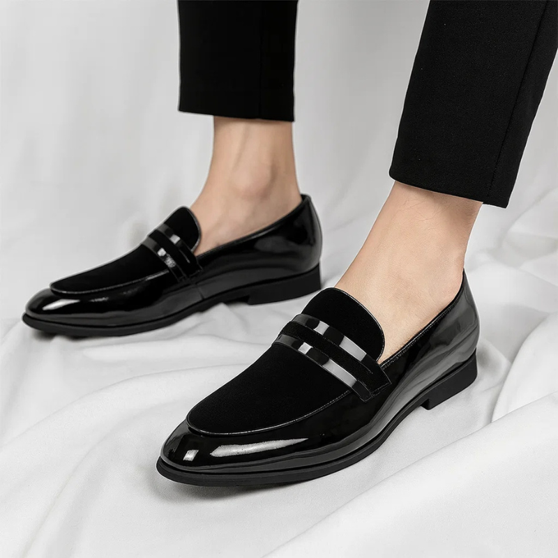 Mocassins homme cuir italien loafers habillés