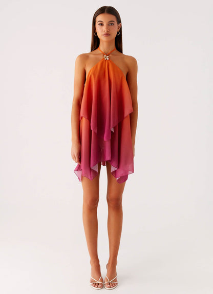 Robe d'Été Femme – Coupe Fluide, Coloris Vifs & Effet Ventre Plat