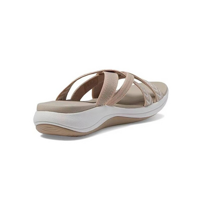 Sandales Orthopédiques Femme – Soutien de la Voûte Plantaire, Confort Rembourré & Design Élégant