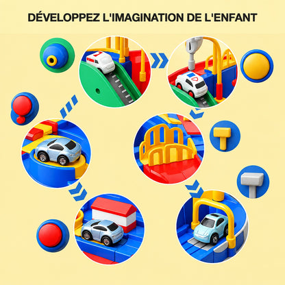 Détail du mécanisme de propulsion sans pile actionné par la gravité
