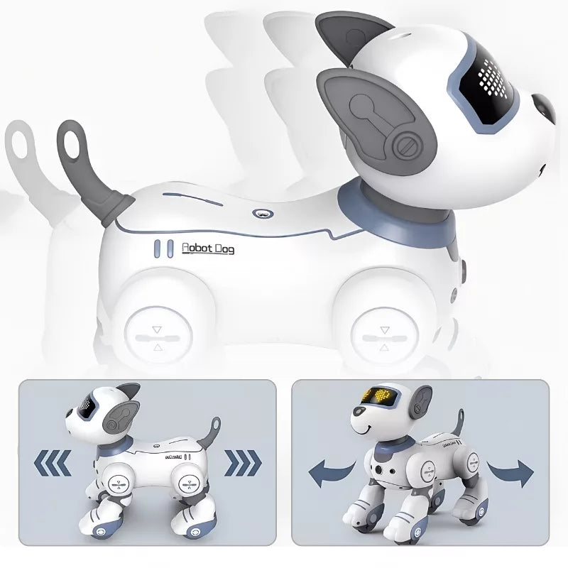 Chiot robot RC en coloris Provence