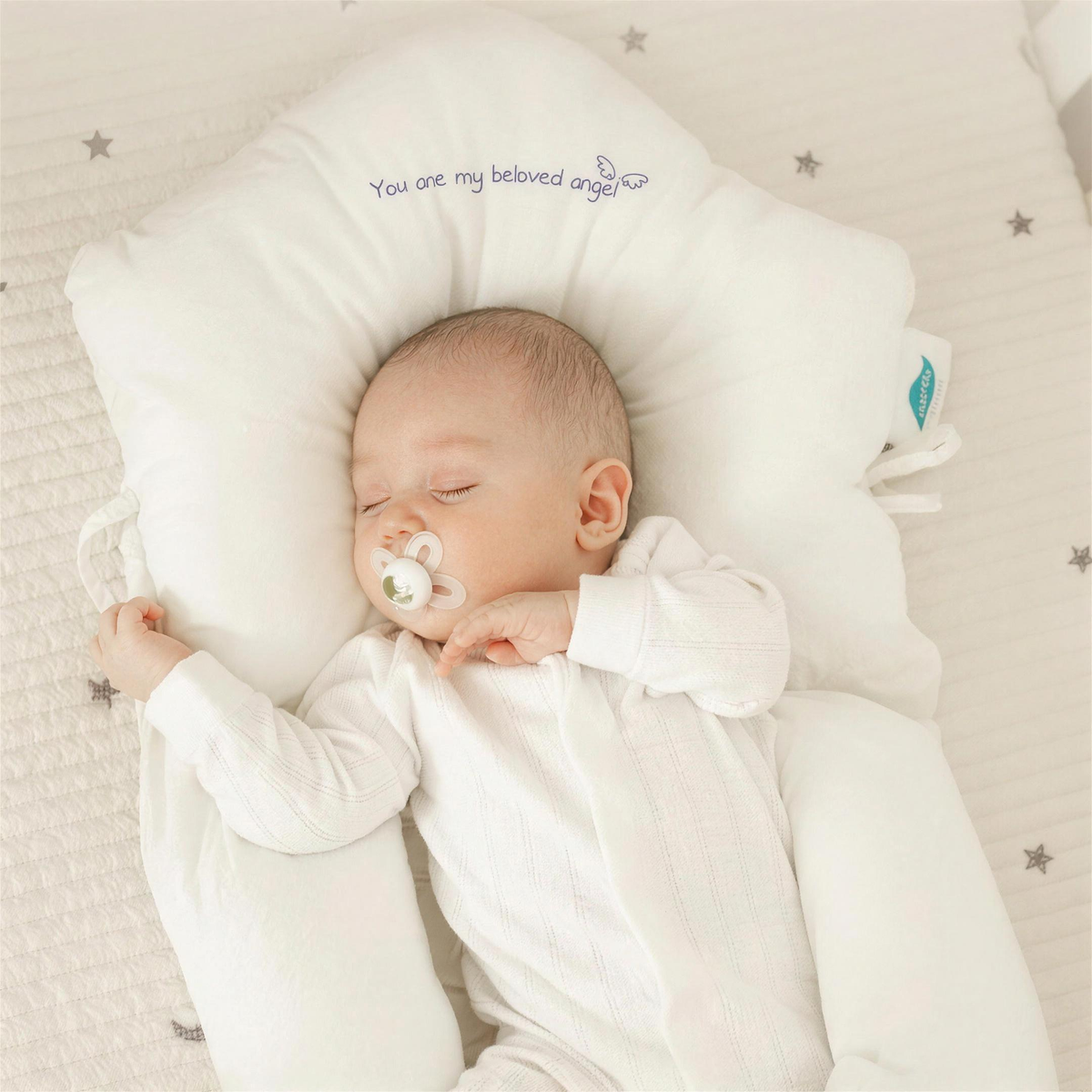 Coussin de soutien bébé en coton doux