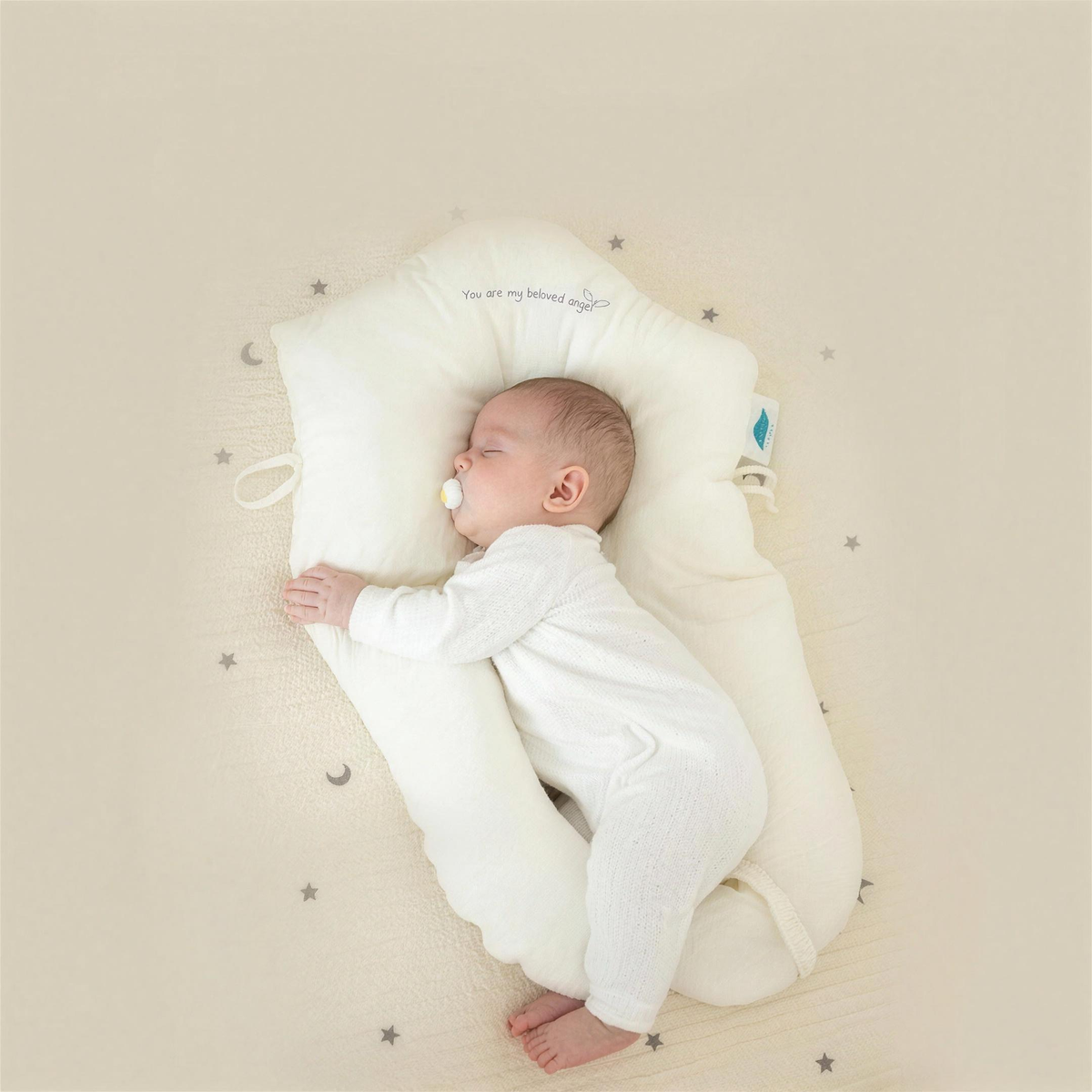 Forme du coussin de soutien pour bébé