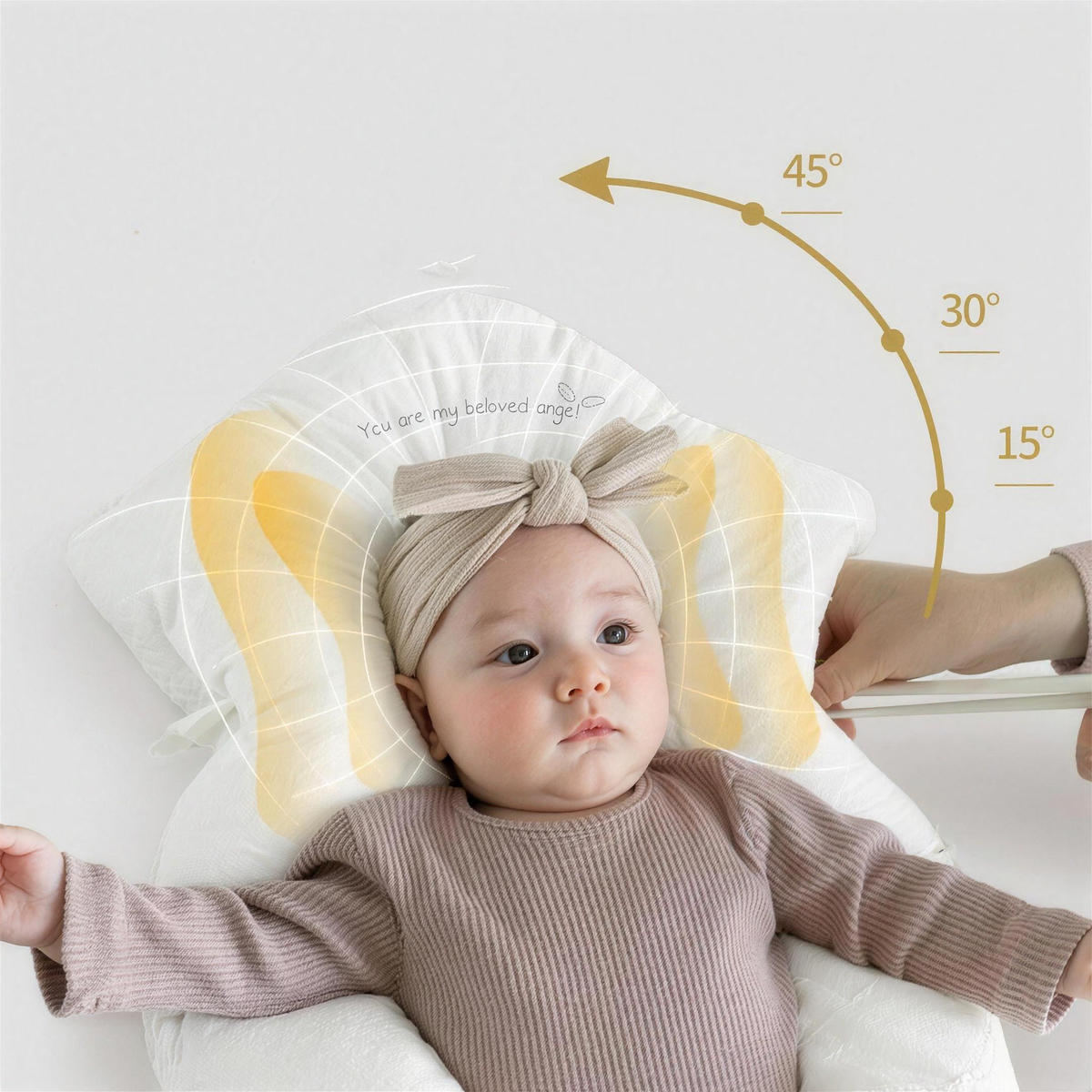 Coussin bébé tout doux en coton