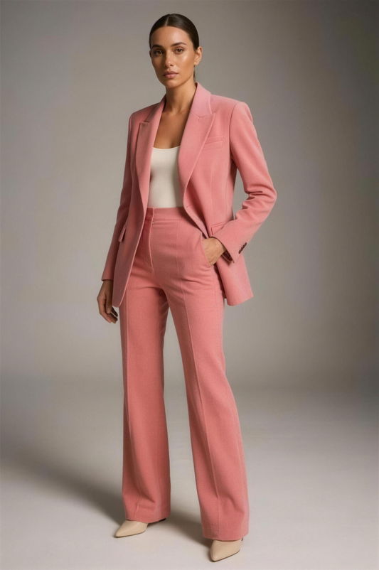 Ensemble Tailleur Femme Rose