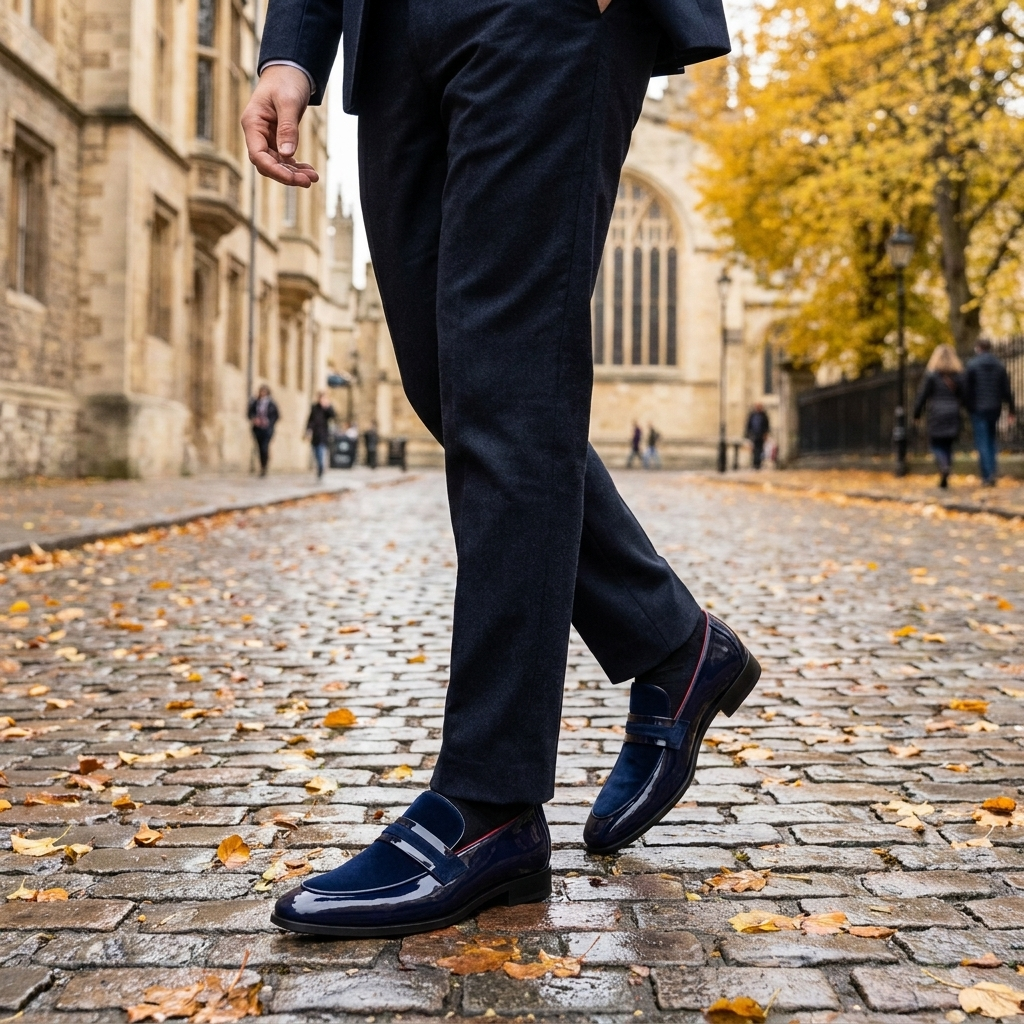 Mocassins Homme Cuir Italien  Style Raffin  lgant  Loafers Habills Pre porte en automne