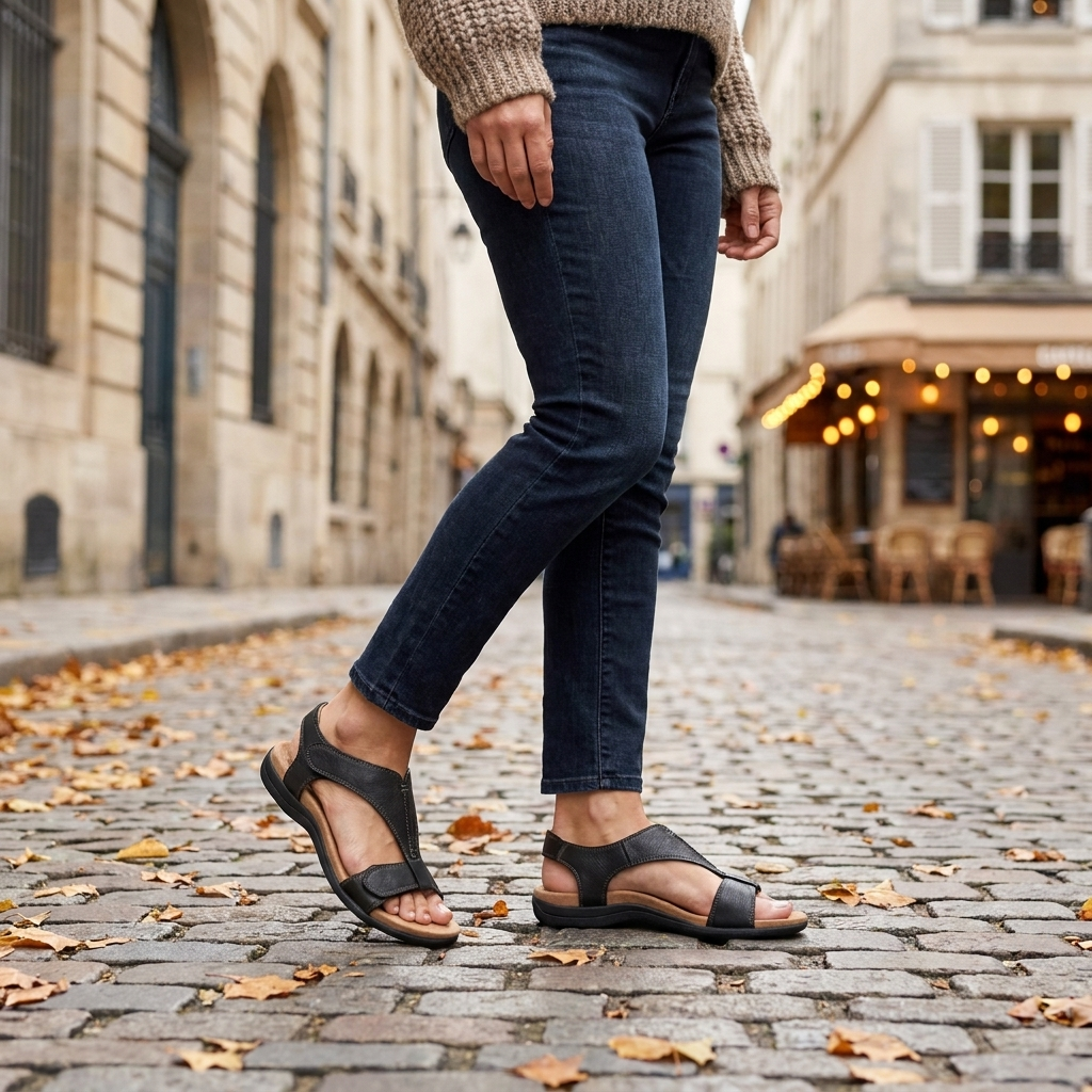 Sandales Orthopdiques de Marche Femme  Confort et Stabilit au Quotidie porte en automne