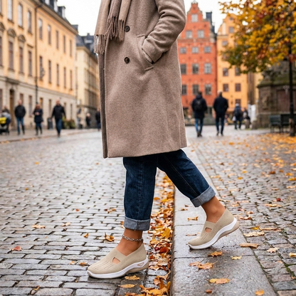 Chaussures Orthopdiques Femme  Confort AntiDouleur pour la Marche au Q porte en automne