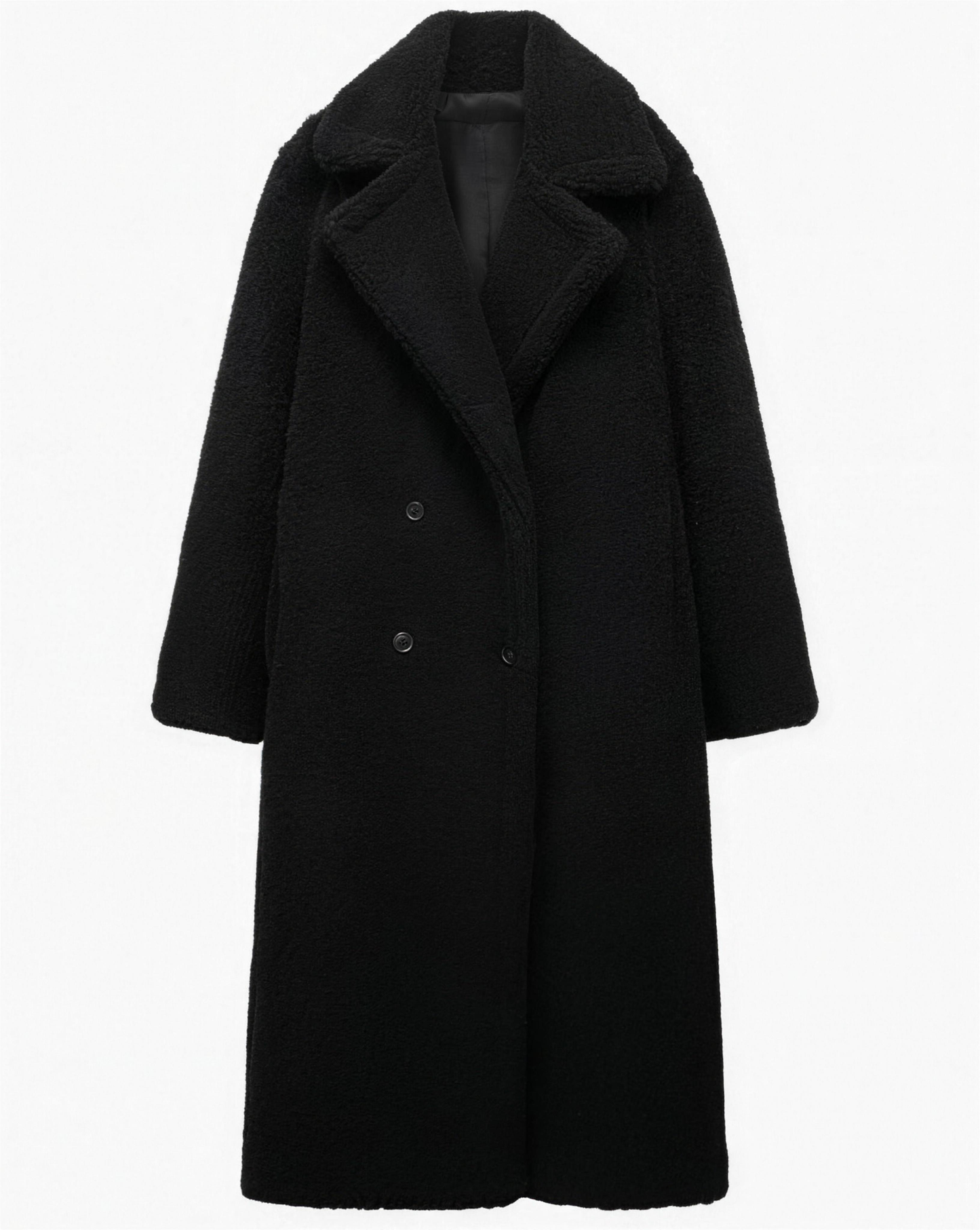 Manteau Long Fausse Fourrure – Élégance Douce & Chaleur Hivernale