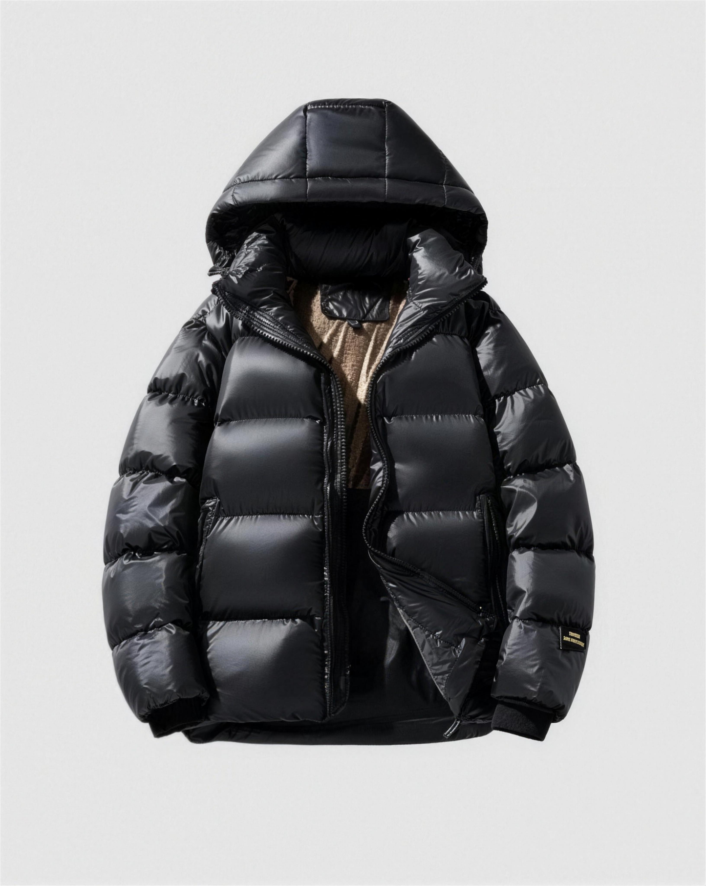 Doudoune Homme Épaisse Capuche – Chaude, Confortable & Hivernale