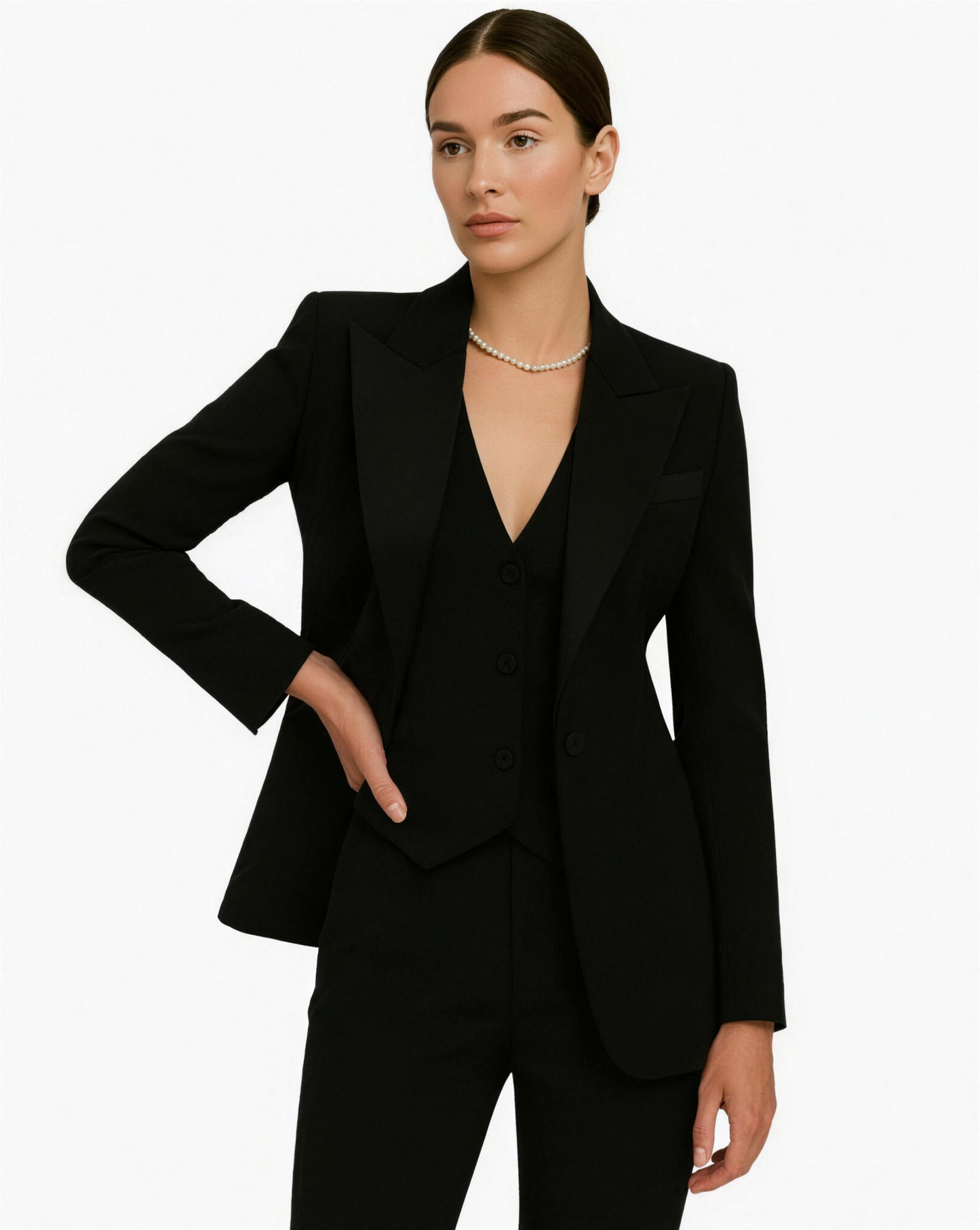 Ensemble Élégant pour Femme | Trois Pièces Tailleur Chic