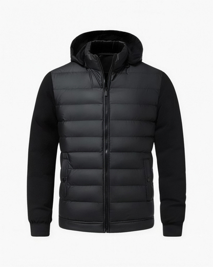 Veste Matelassée Homme Capuche – Style Urbain & Confort Thermique