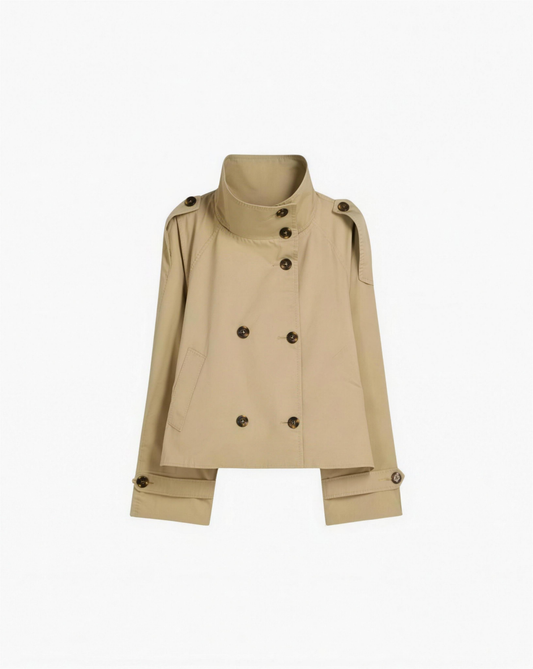 Blazer Femme Trench-Fit – Tenue Bureau Chic