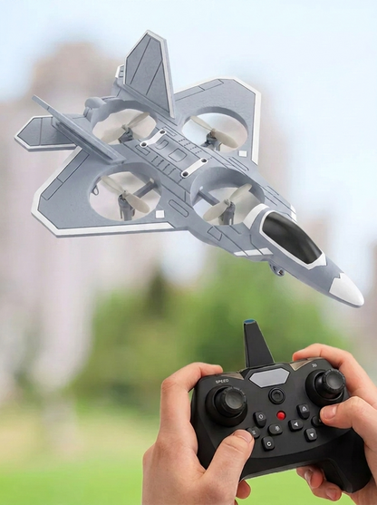 Avion RC en mousse, coloris gris clair