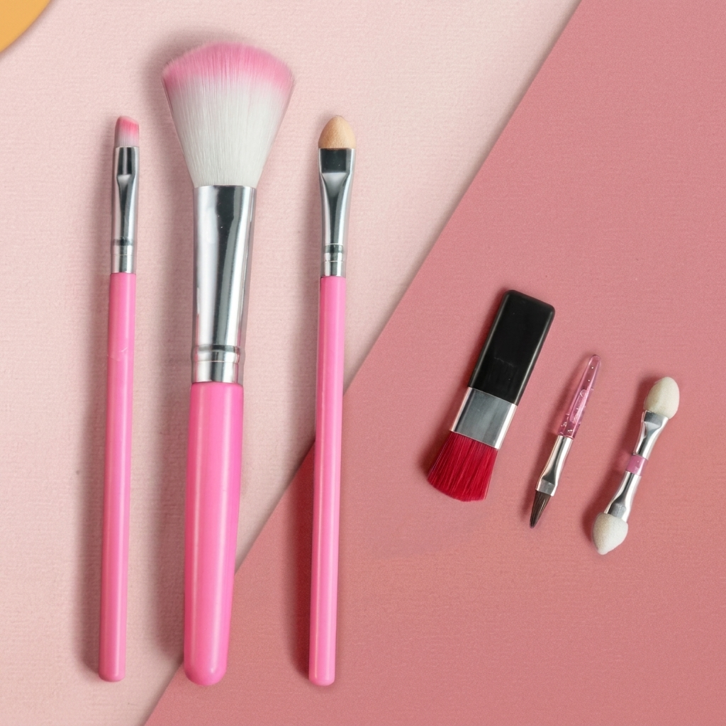 Contenu du coffret maquillage princesse présenté en situation
