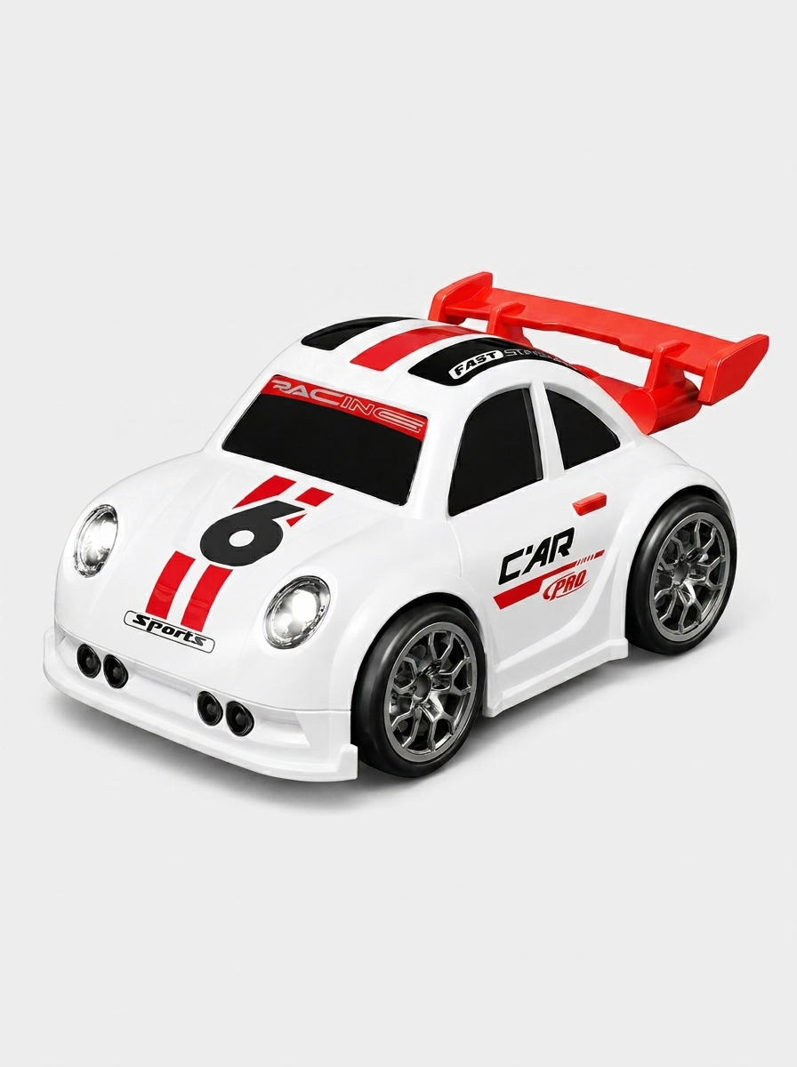 Voiture de drift RC blanche, sans caméra