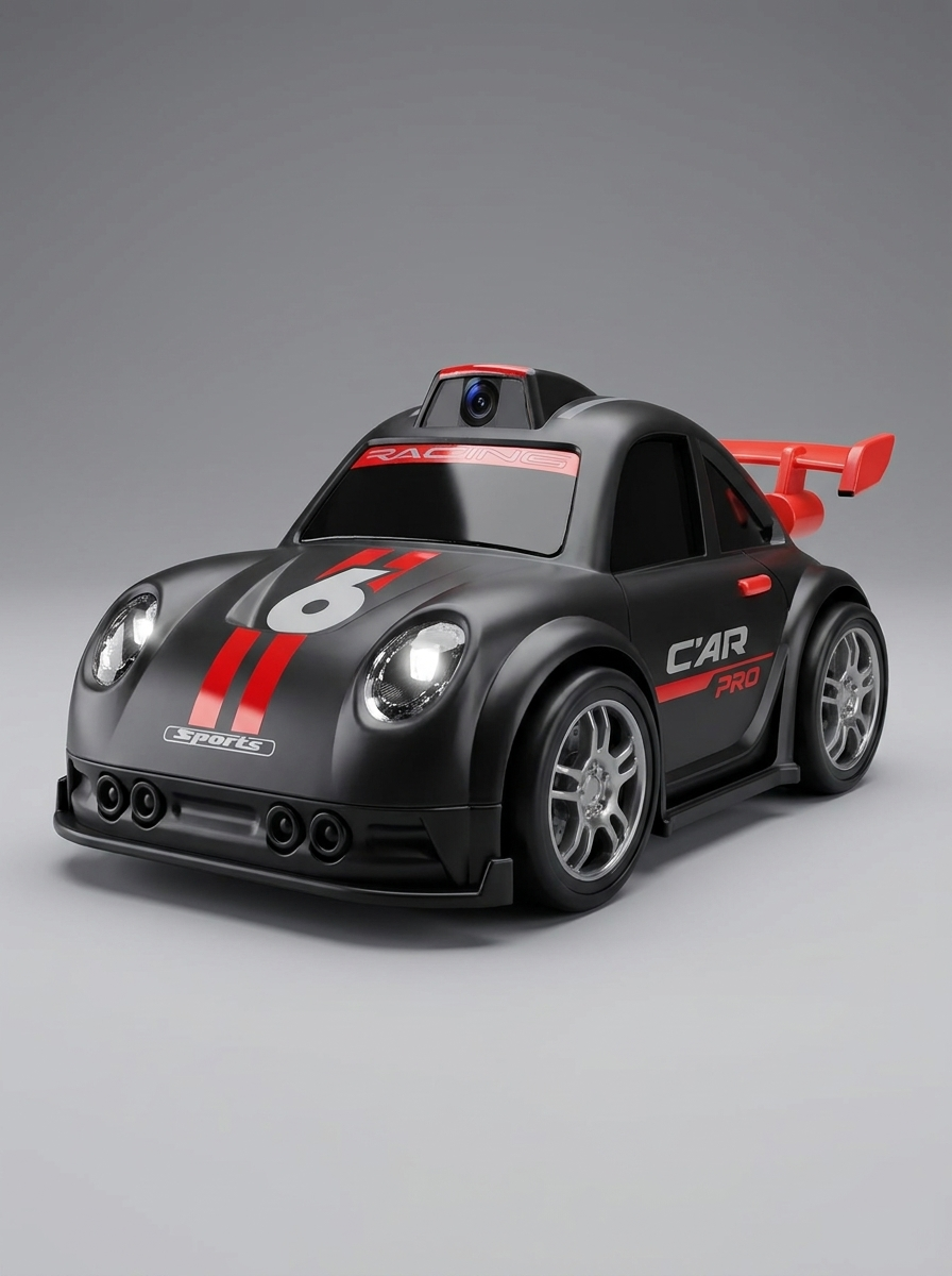Voiture de drift RC, vue de dessus