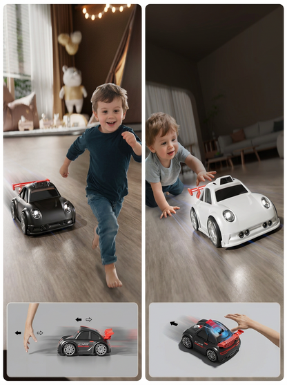 Voiture de drift RC, profil de côté