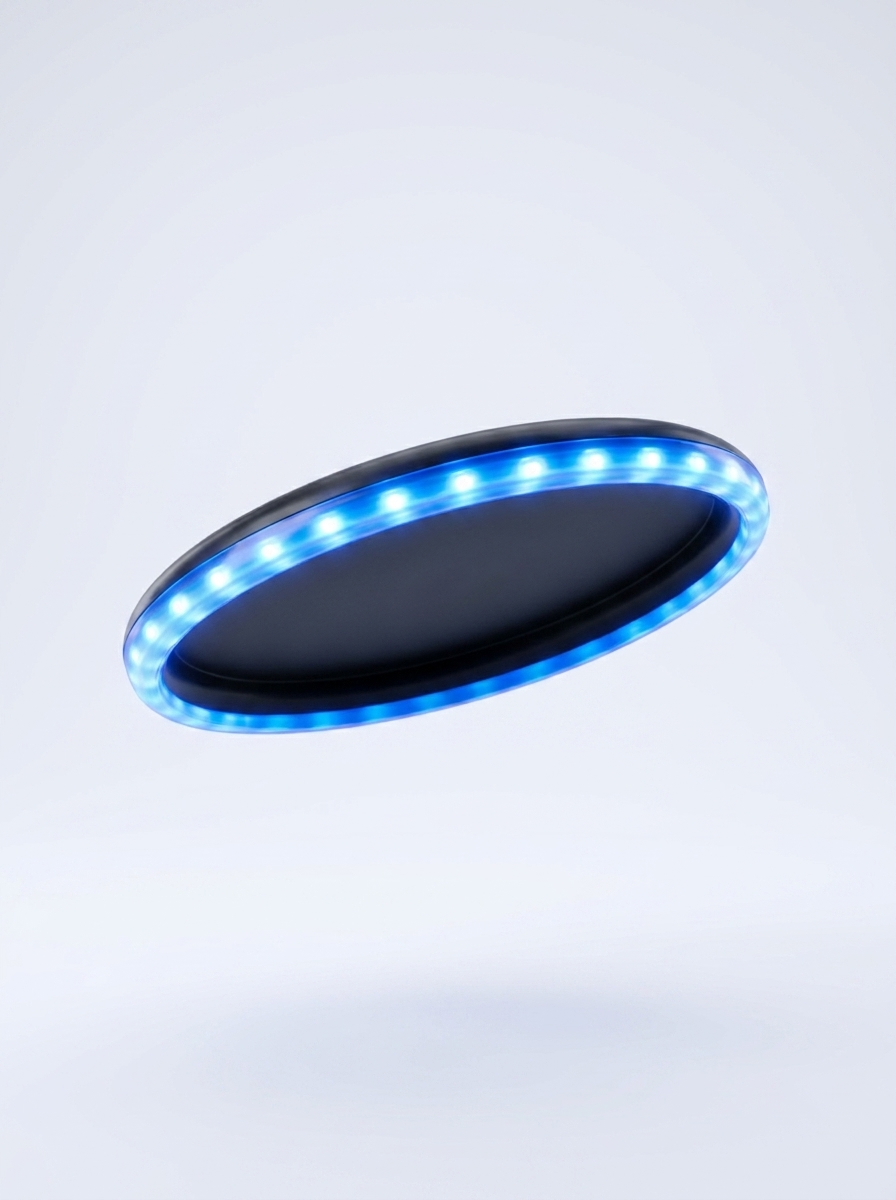 Frisbee LED Nightfly brillant dans le noir, plusieurs couleurs