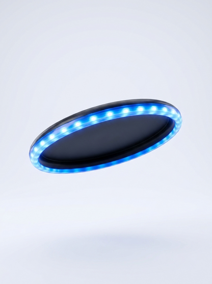 Frisbee LED Nightfly brillant dans le noir, plusieurs couleurs