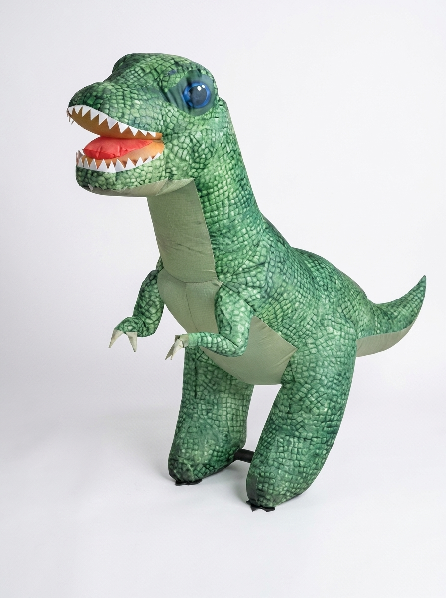 Grand dinosaure gonflable radiocommandé, illustration de taille