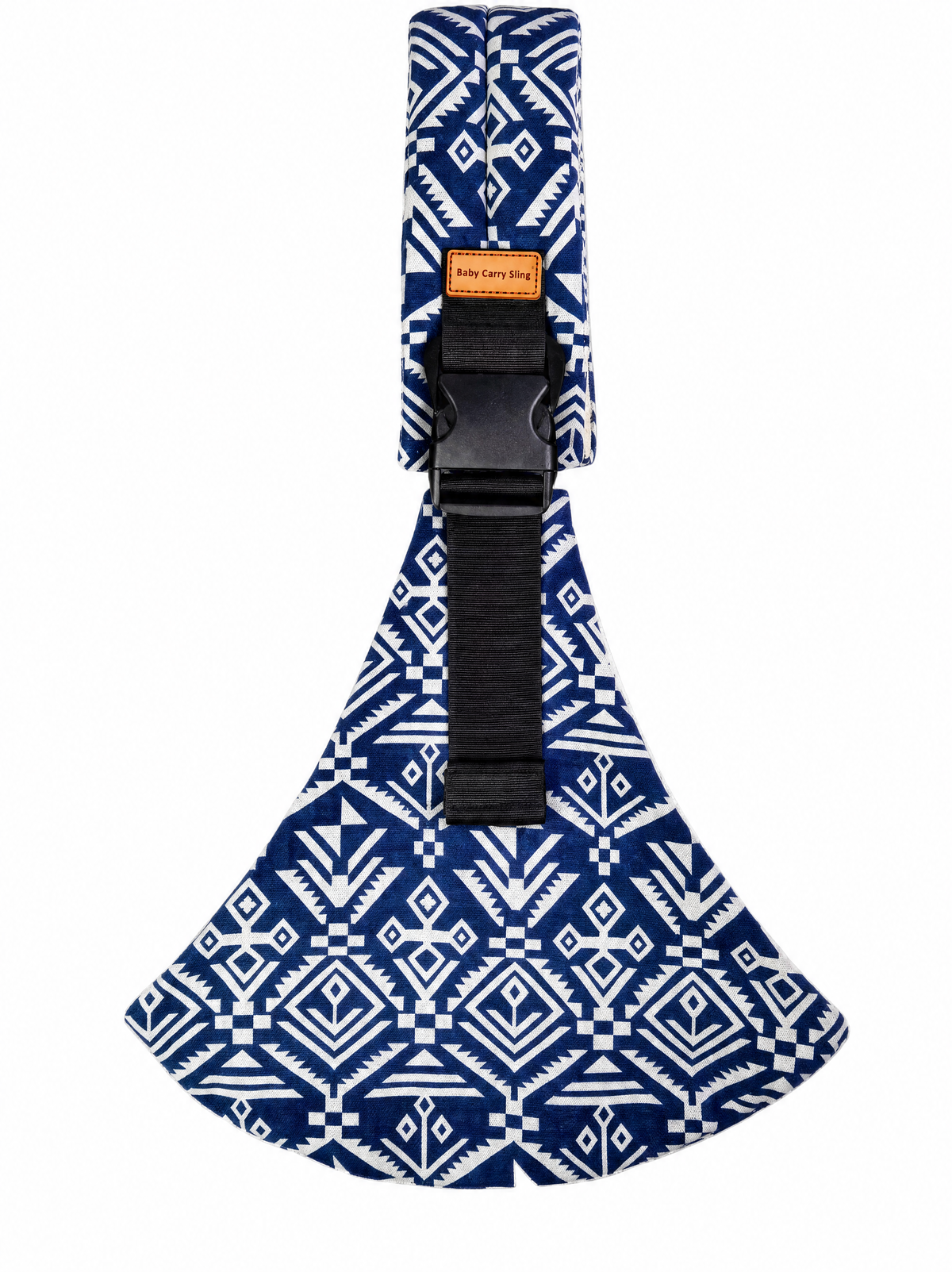 Écharpe de portage - coloris Bleu Tribal