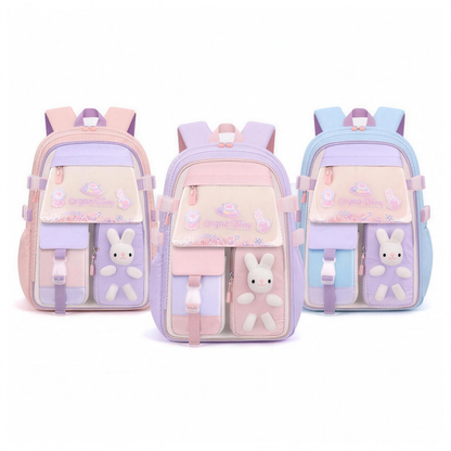 Sac à dos scolaire enfant multi-compartiments, vue principale