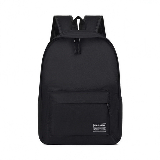 Sac à dos pour ordinateur portable noir, vue de face