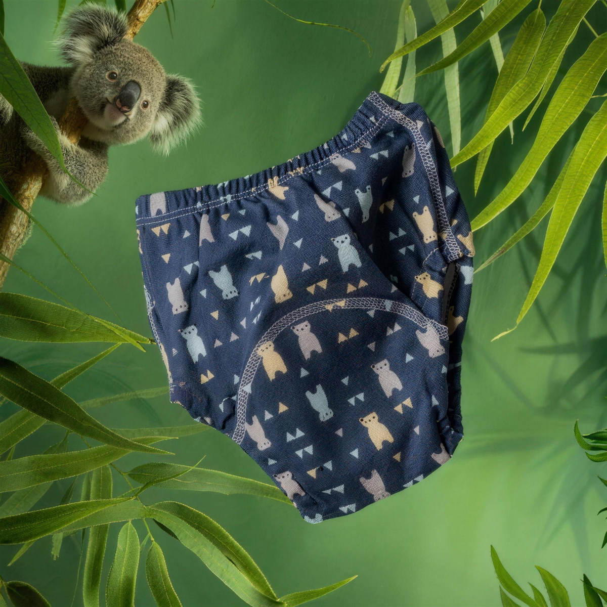 Culotte d'apprentissage réutilisable, motif Koala