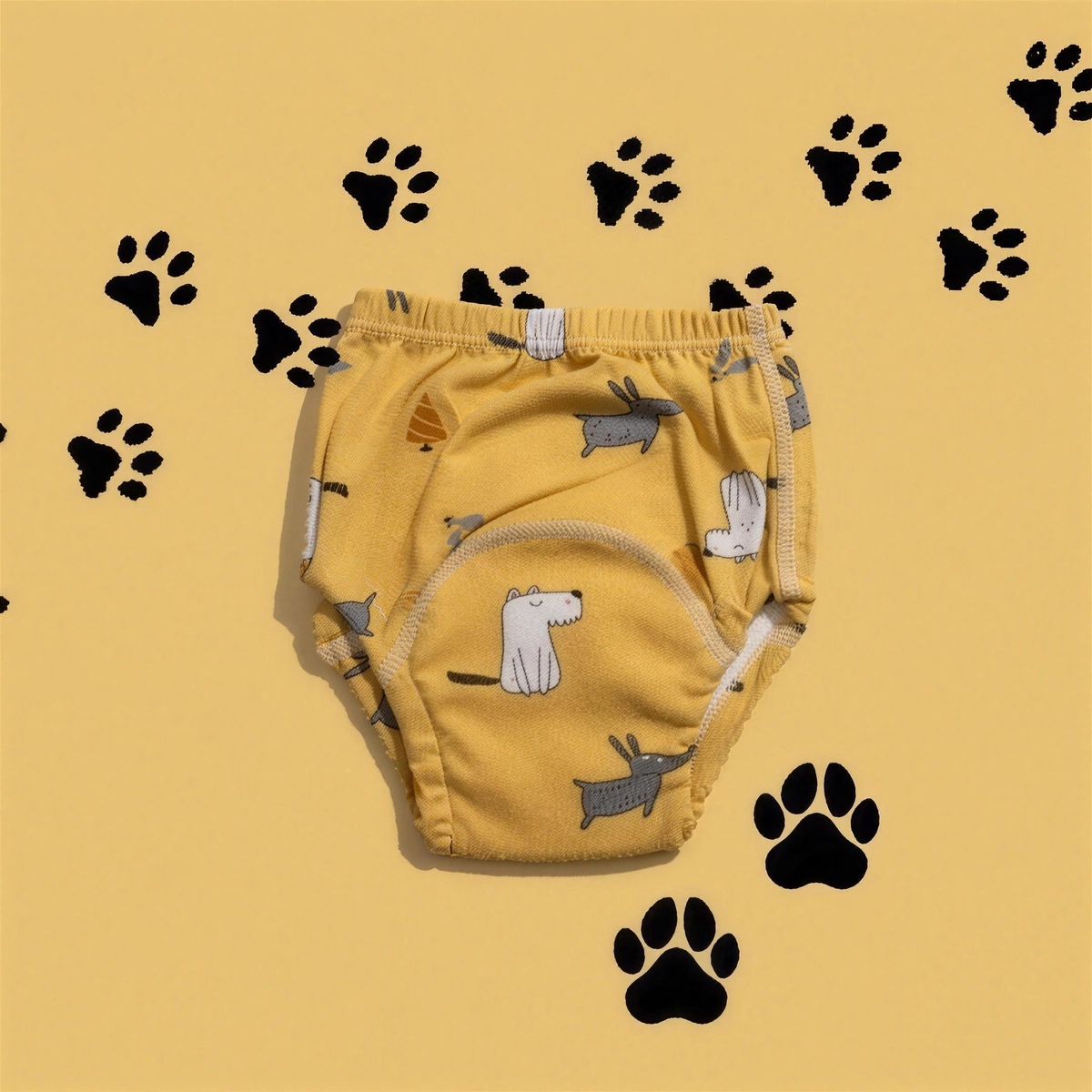 Culotte d'apprentissage réutilisable, motif Chiots