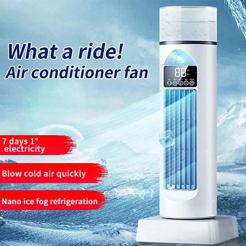Ventilateur Tour sans Pales avec Brumisation