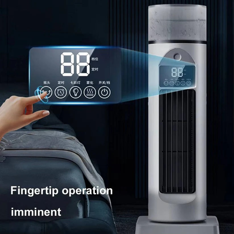 Ventilateur Tour sans Pales avec Brumisation