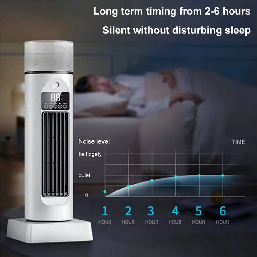Ventilateur Tour sans Pales avec Brumisation