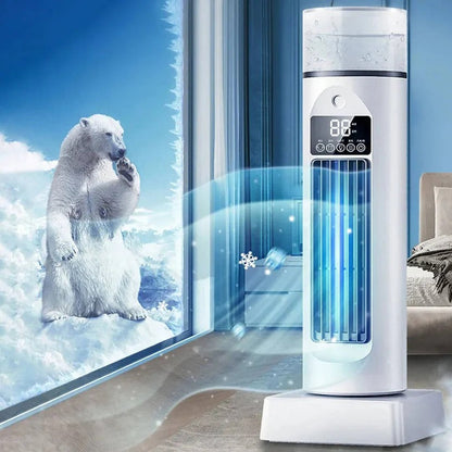 Ventilateur Tour sans Pales avec Brumisation